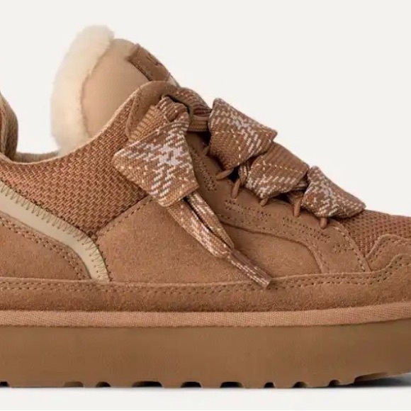 UGG Chestnut Suede Casual Shoes - Picture 2 of 12